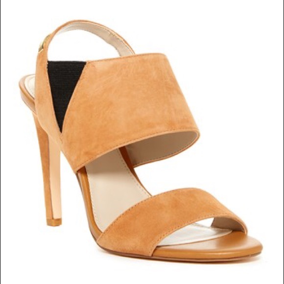 Sale Calvin Klein Safari Suede Sandal Tan NIB - Picture 3 of 5