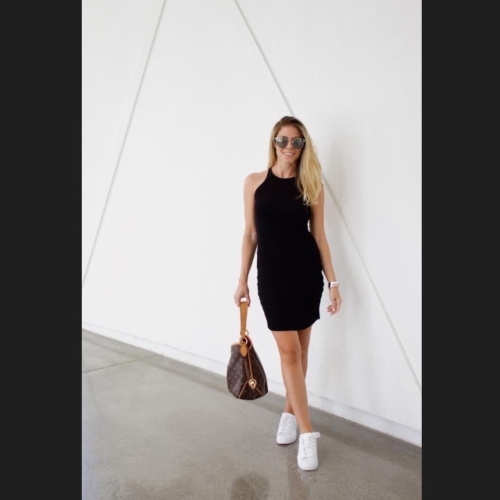 Atid Recall Racerback Midi Dress - LBD