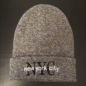 Grey NYC beanie (Unisex)