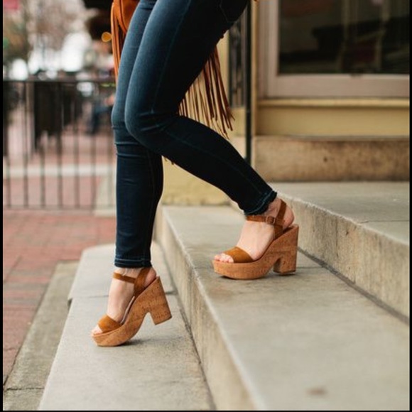 Dolce Vita Randi Platform Dark Saddle Suede - Picture 3 of 8