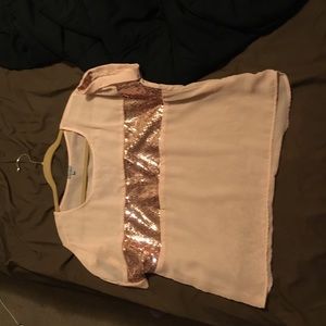 Sheer juniors crop top