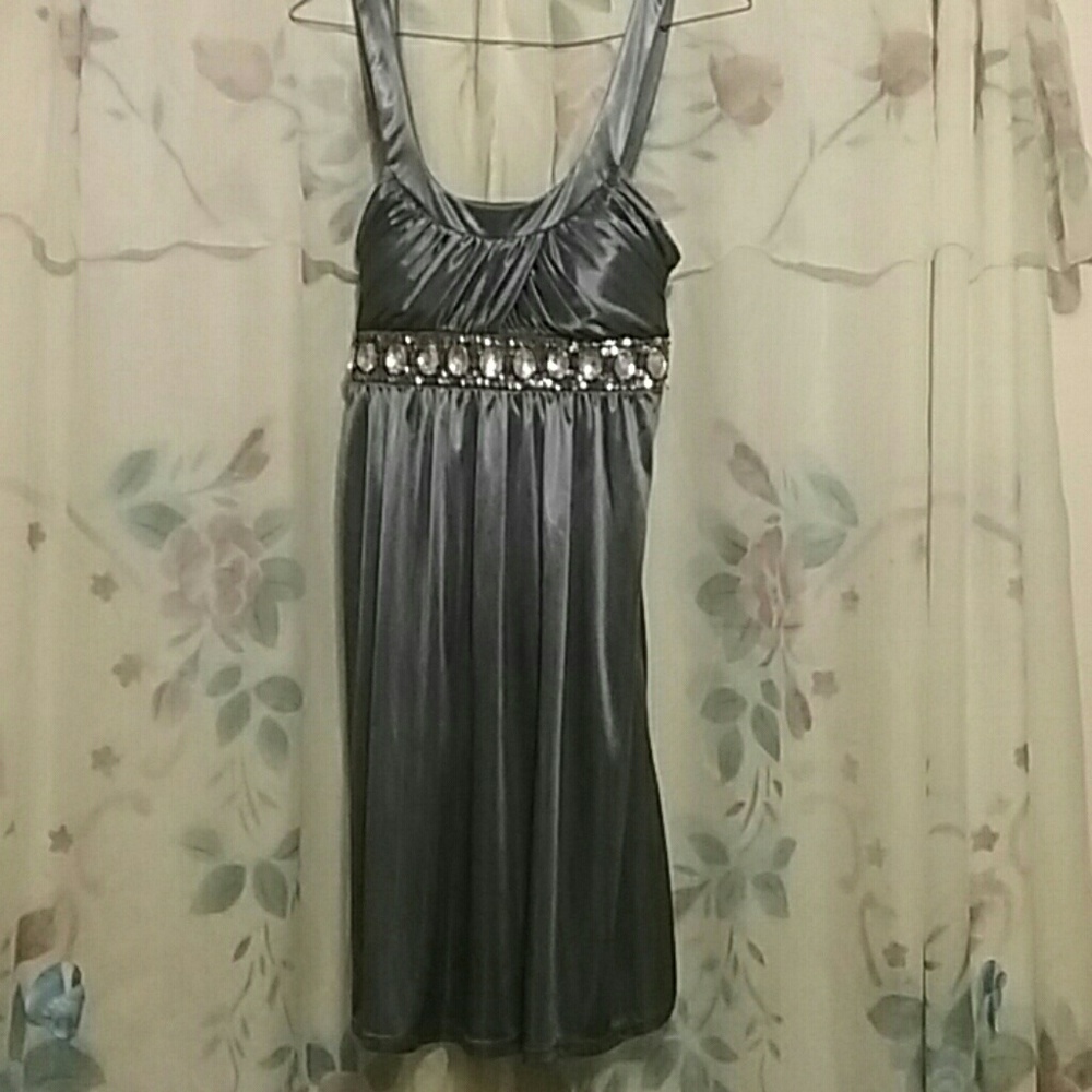 Dark Silver Dress