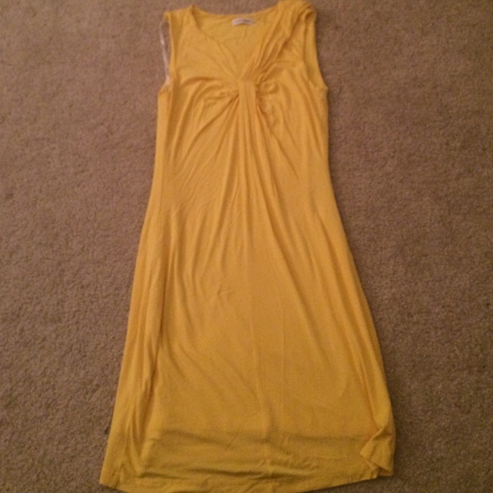 Authentic Calvin Klein Yellow Dress