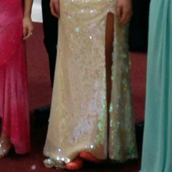 Iridescent prom dress - Picture 2 of 2