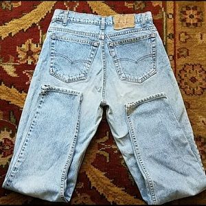 Vintage Levi's 550 Wedgie High Waisted Mom Jeans