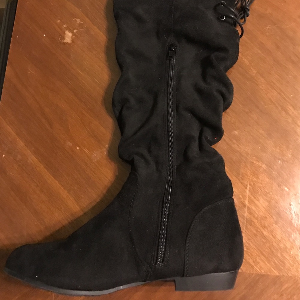 Black boots