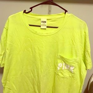Vs pink neon top