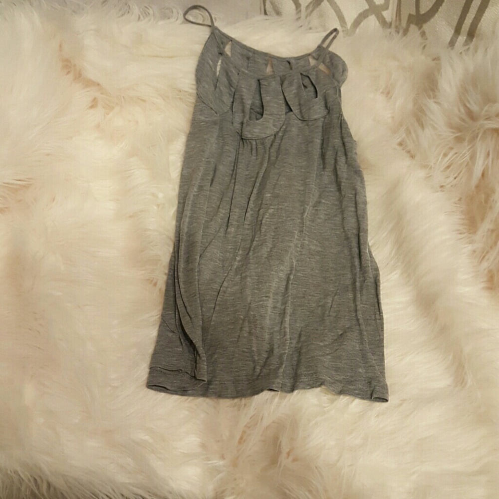 Grey tank