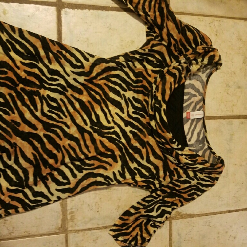 Animal print dress/shirt