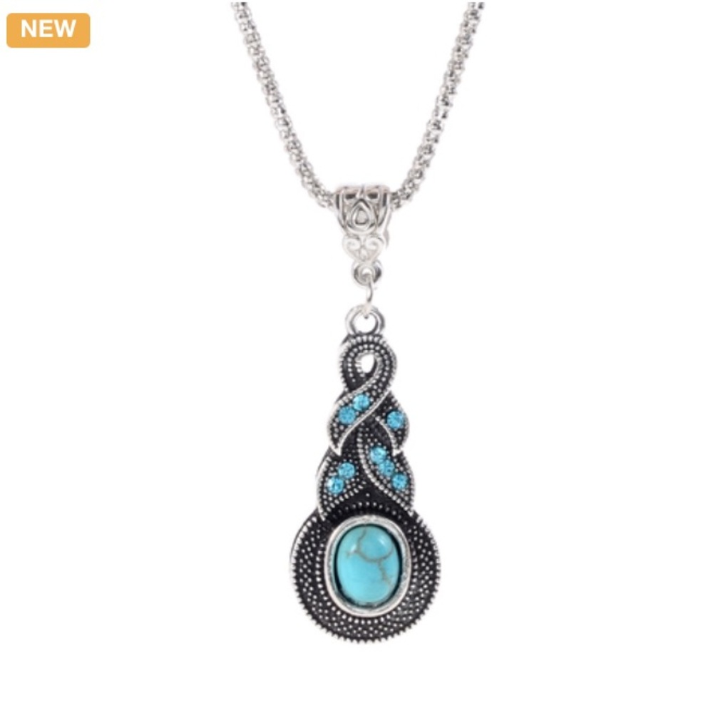 Bohemian style necklace!