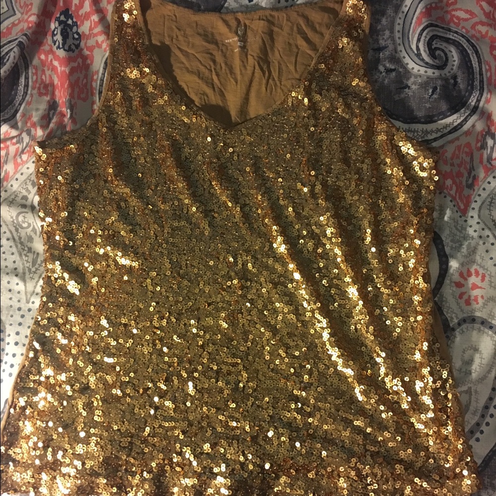 NY & Co. Sequined Tank Top