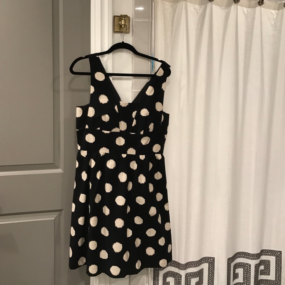 Ann Taylor LOFT polka dot dress