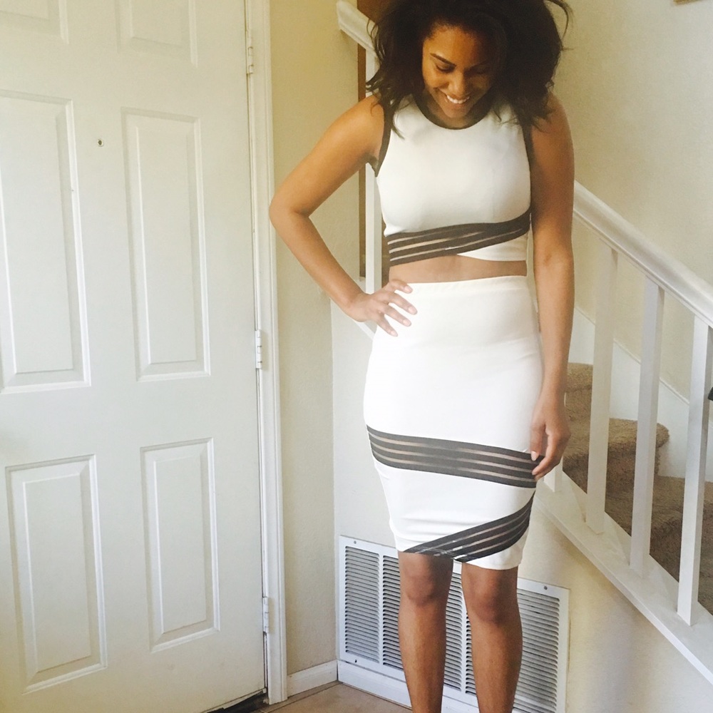 Two Piece Skirt and Crop