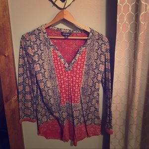 Lucky Brand cotton tunic