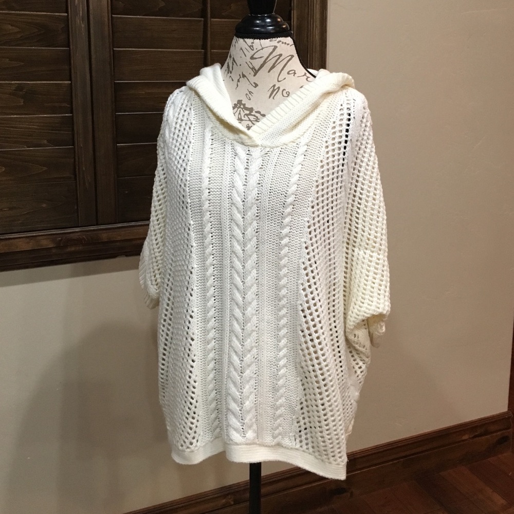 Oversized Poncho Sweater