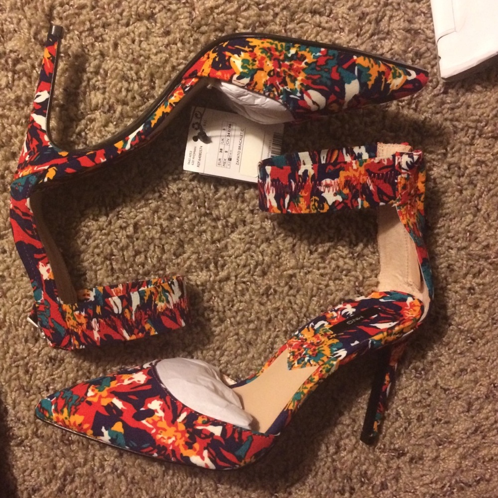 Colorful Mango heels! - Picture 3 of 4