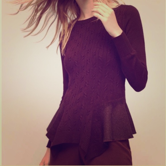 Anthropologie Audrey Peplum blouse - Picture 5 of 8