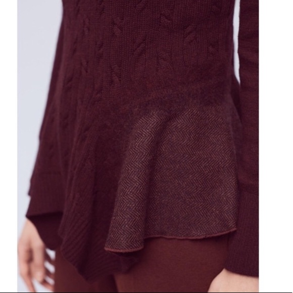 Anthropologie Audrey Peplum blouse - Picture 2 of 8