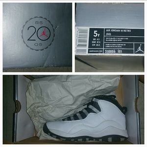 OG jordan 10 size 5GS
