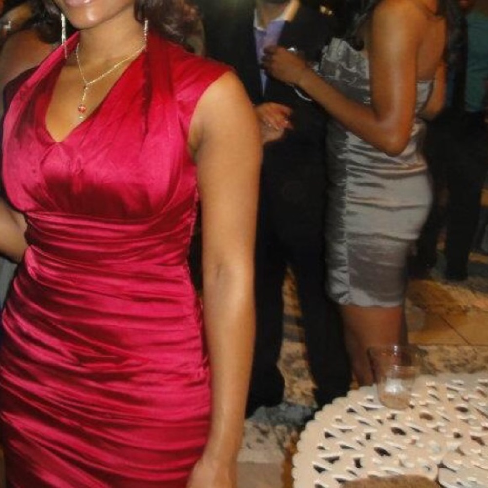 Red Express Cocktail Dress