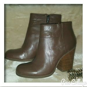 Kenneth Cole Leather Booties