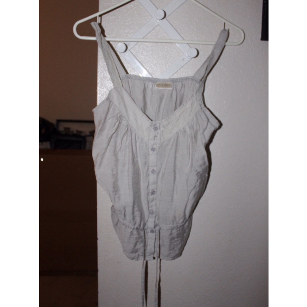 Spaghetti strapped blouse