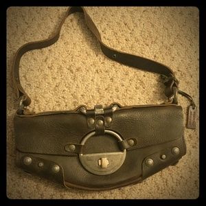 Italian leather Diesel mini bag