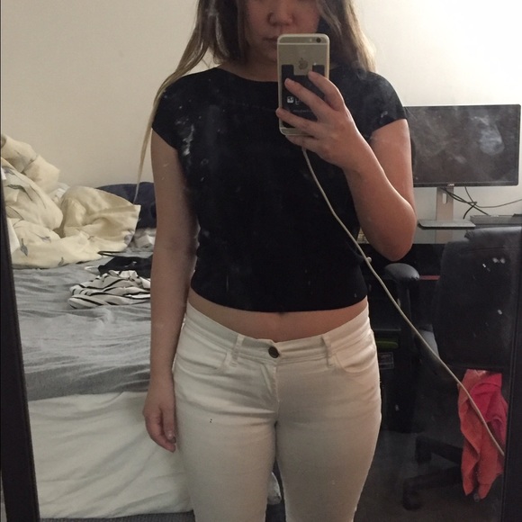 Black Armani Exchange Short Sleeve Shirt - Picture 2 of 2