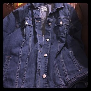 Light-wash denim jacket