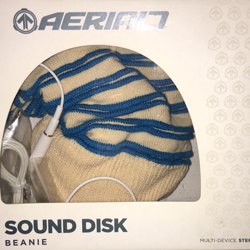 Beanie with built in headphones