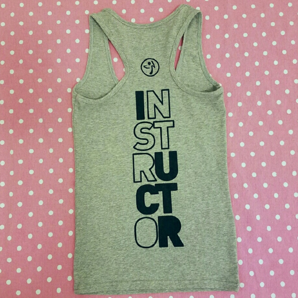 Like New Zumba Instructor ZIN Exclusive Tank Top