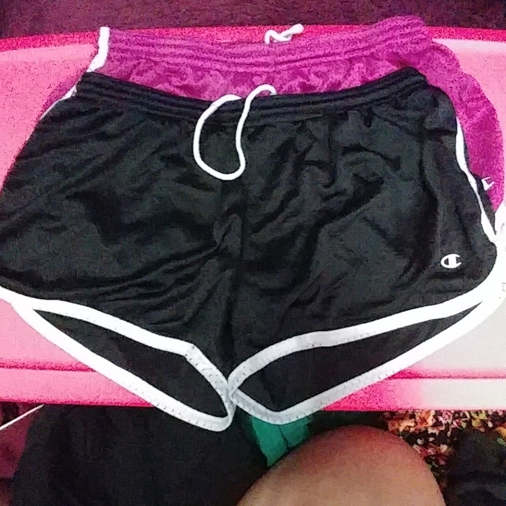 Two champion workout shorts