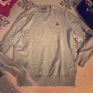 Express gray sweater