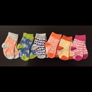 ❤️NEW LittleMissMatched Baby Girl Socks❤️6 Pairs!