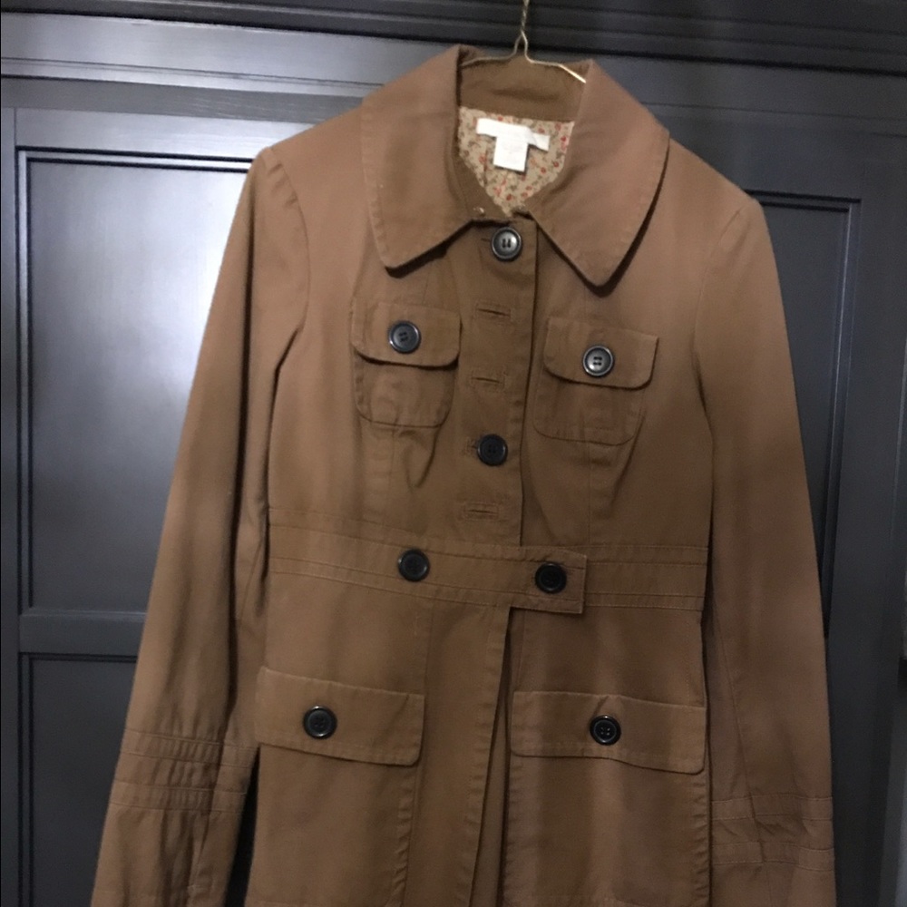 Size small Charlotte Russe long trench coat