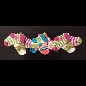 ❤️NEW LittleMissMatched Baby Girl Socks❤️3 Sets!