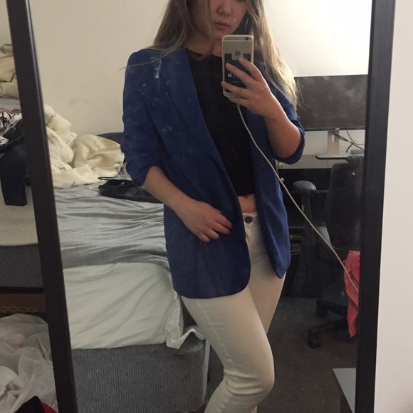 Royal Blue Blazer - Picture 2 of 2