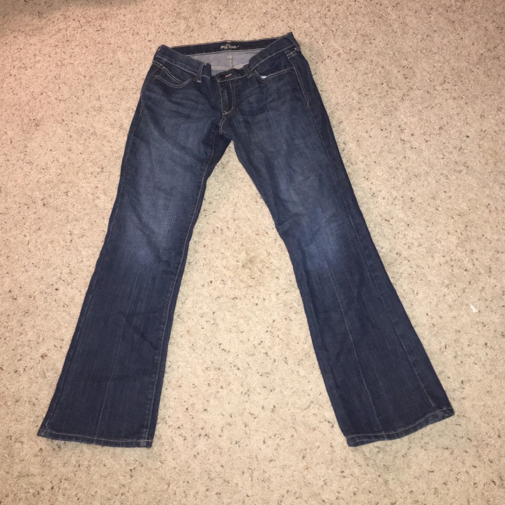 Dark wash jeans