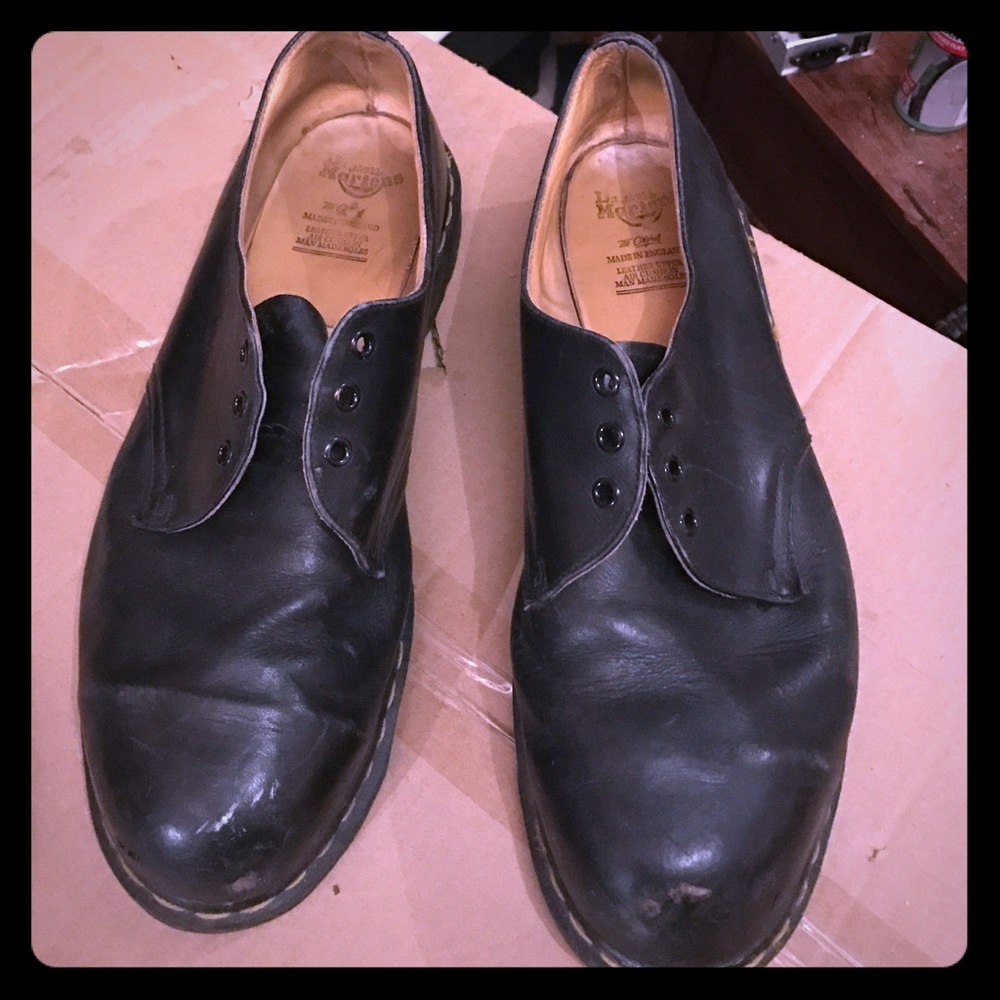 Vintage Doc Martin safety steel toe European sz 12