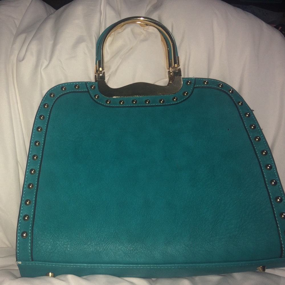 Studded purse
