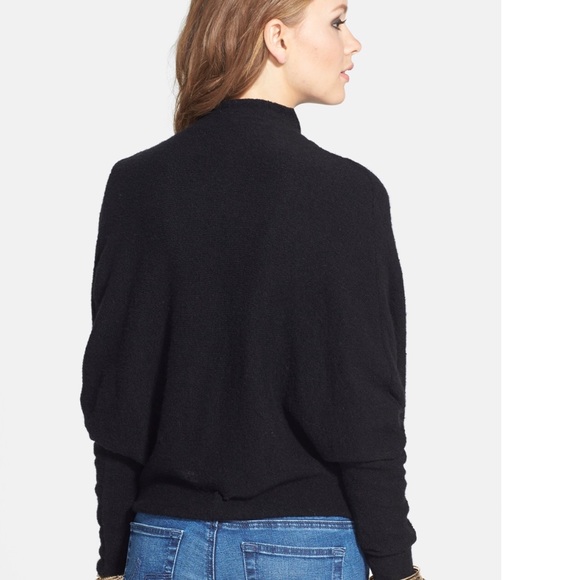 ⛔️💔SOLD💔⛔️Free People "Sugar" Faux Wrap Sweater - Picture 2 of 6