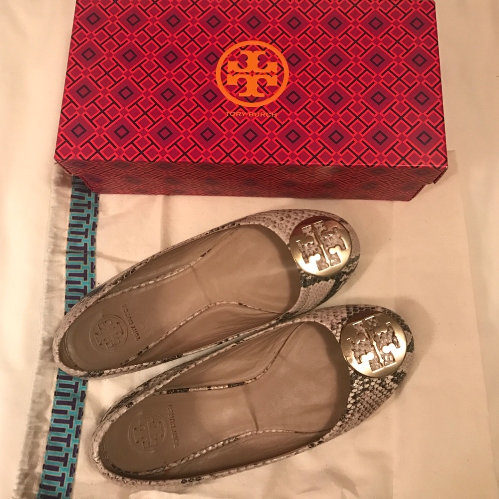 Python Print Tory Burch Flats