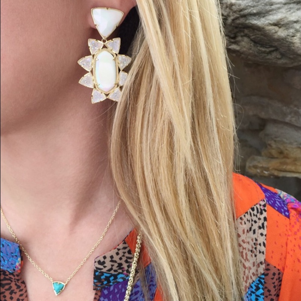 Kendra Scott Turquoise Perry Necklace