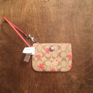 Brand new, with tags Coach Wristlet