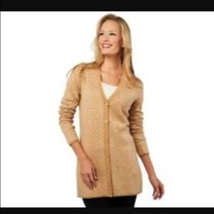 Isaac Mizrahi boyfriend cardigan size xxs
