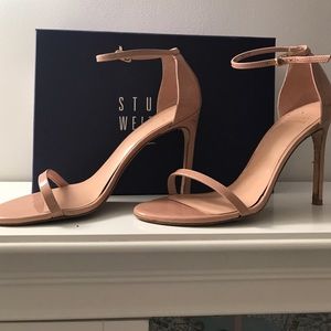 Stuart Weitzman 'nudistong' sandals