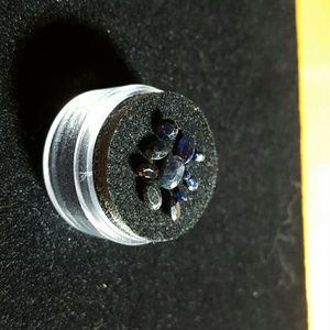 Natural Rare Oval Cut Parcel Blue Sapphires