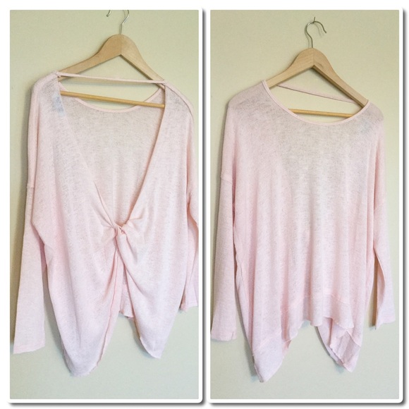 Pullover Top with twisted open Back - Picture 4 of 4
