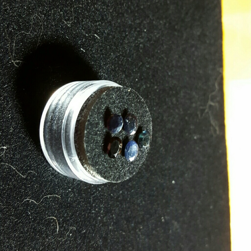Natural Rare Oval Cut Parcel Blue Sapphires