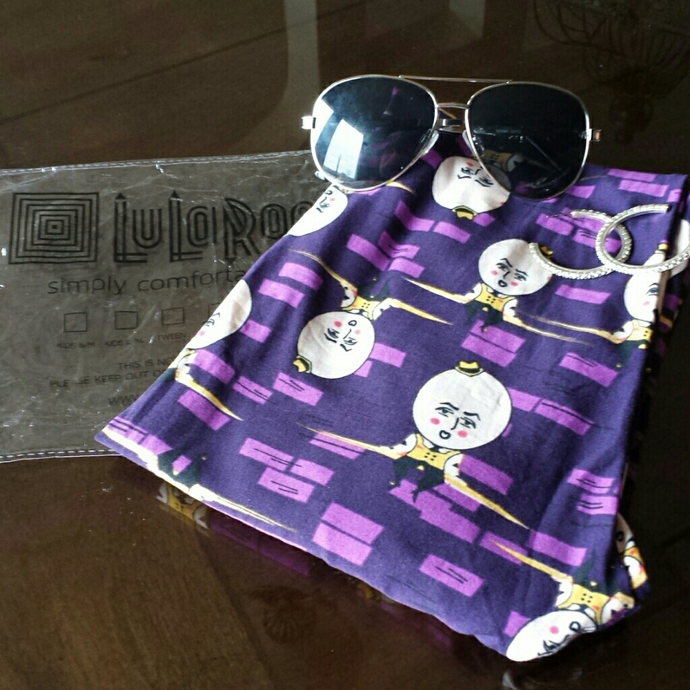 LuLaRue leggings  Humpty Dumpty